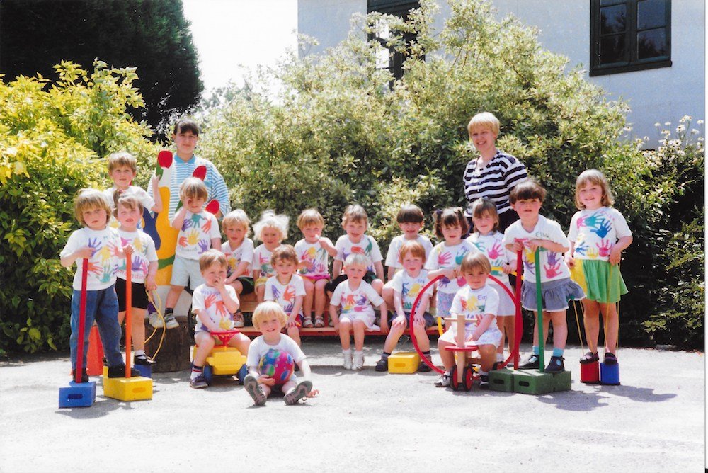 Classe de Mme LANCE juillet 1991